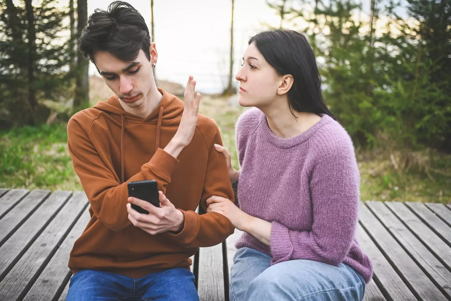 A woman has taken to Reddit to share her disgust after she caught out her cheating husband. (Getty Images)