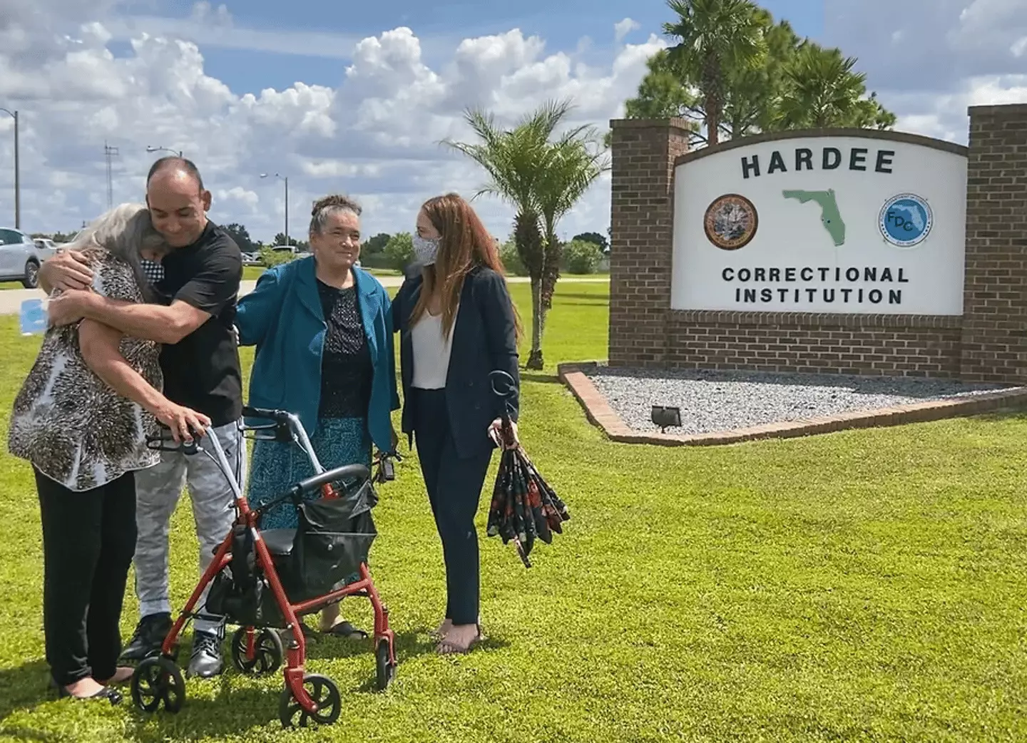 The former prisoner has opened up on life back in society. (Innocence Project of Florida)