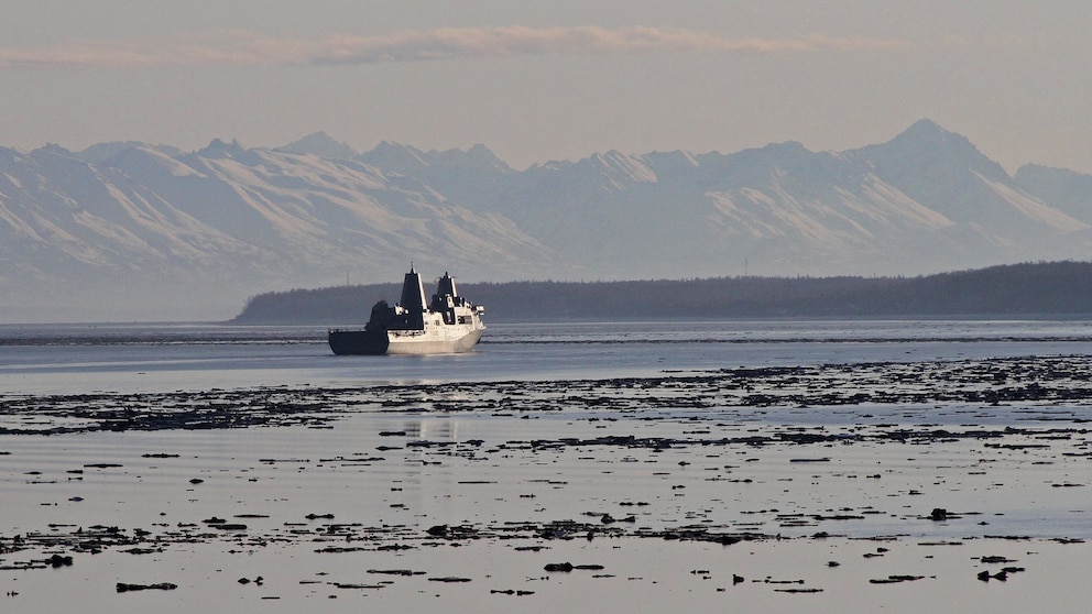 The military is searching for a US Marine missing off the coast of California