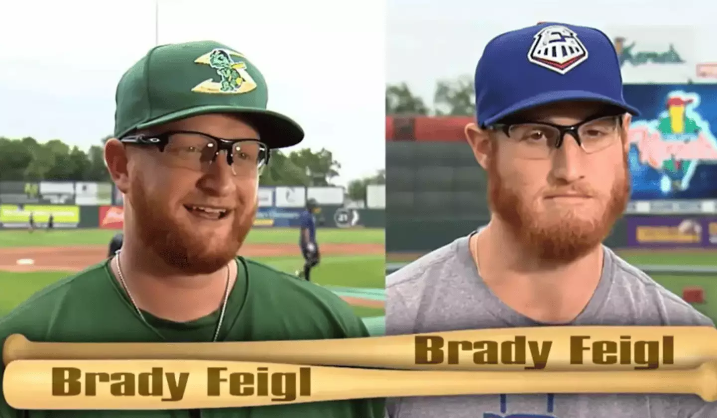 They certainly look alike. (Inside Edition)