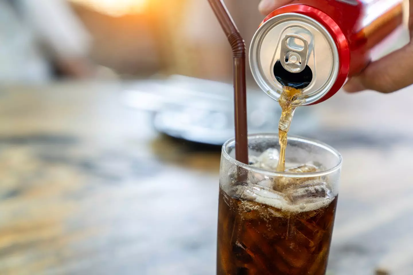 Some people think you get less drink in your cup if there's ice in it. (Getty Stock)