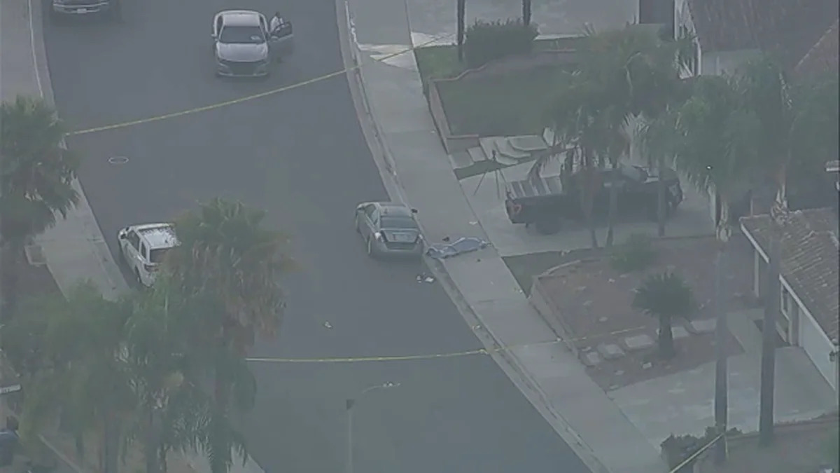 Sheriff’s deputies open fire on suspect in quiet Chino Hills street after disturbing discovery in trunk