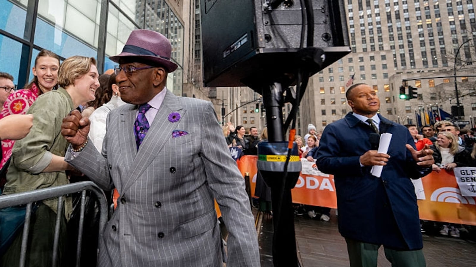 Man charged with hate crimes after confrontation with ‘Today’ show’s Melvin at NBC studio