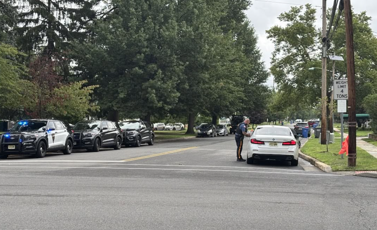 Dunellen Police Department conducting distracted driving enforcement along North Washington Avenue