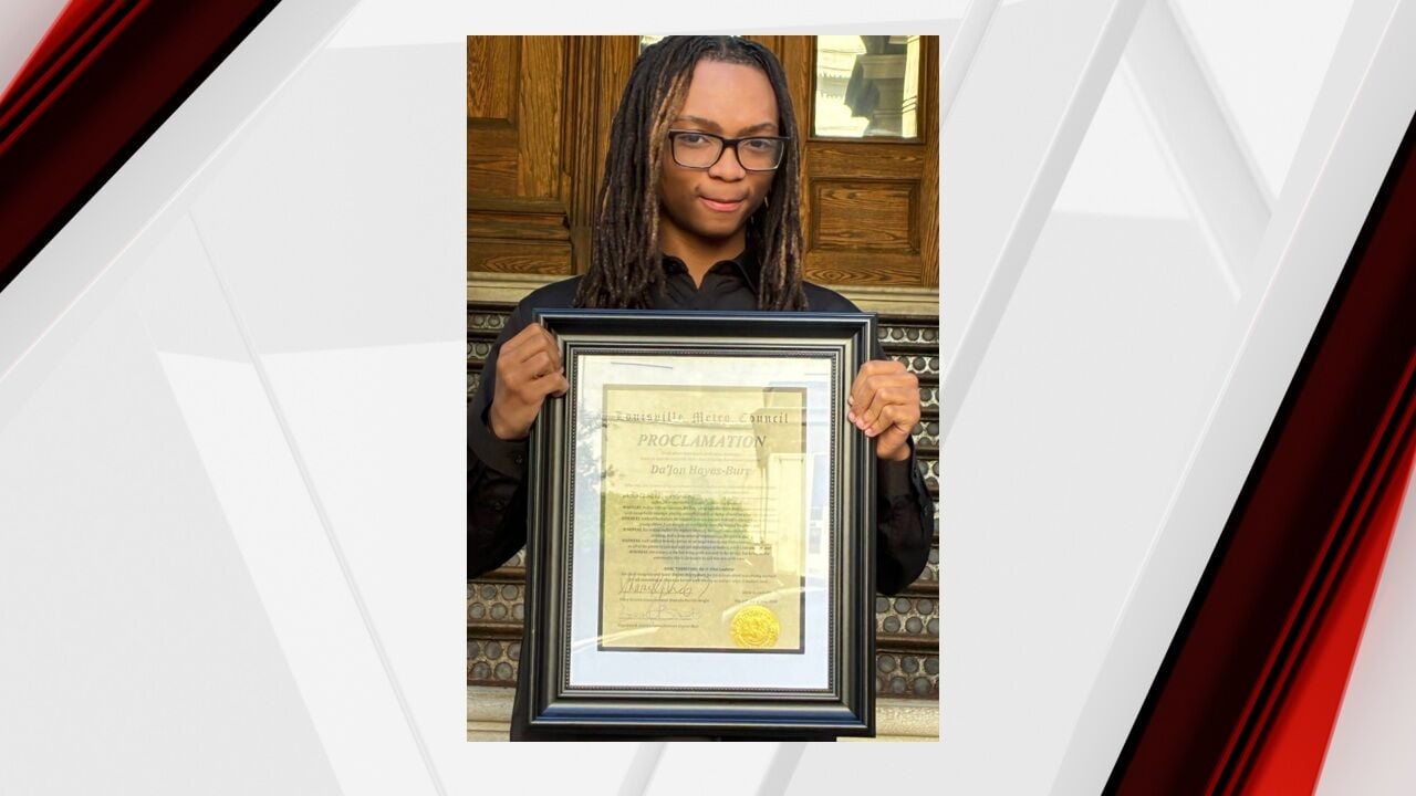 Da'Jon Hayes-Burr, a teenager honored for protecting a young girl months earlier