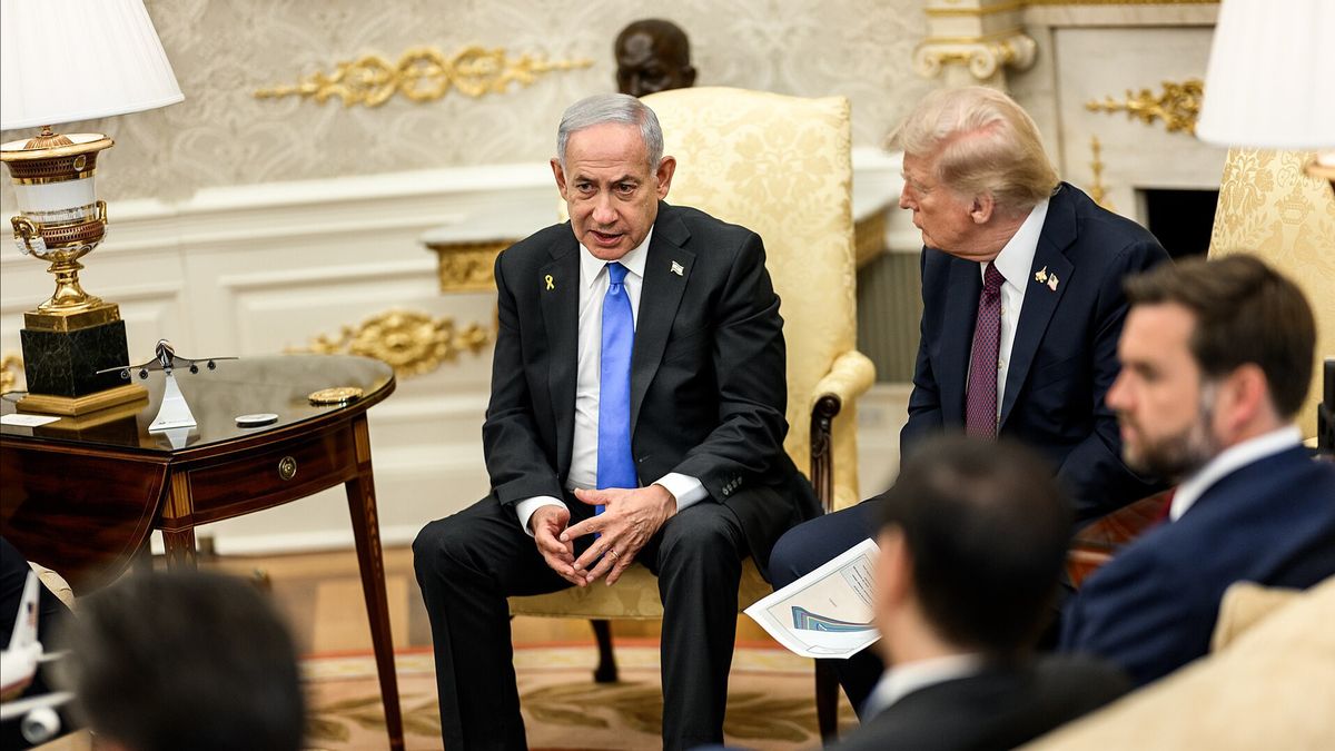 JD Vance during his public criticism of Israel policy