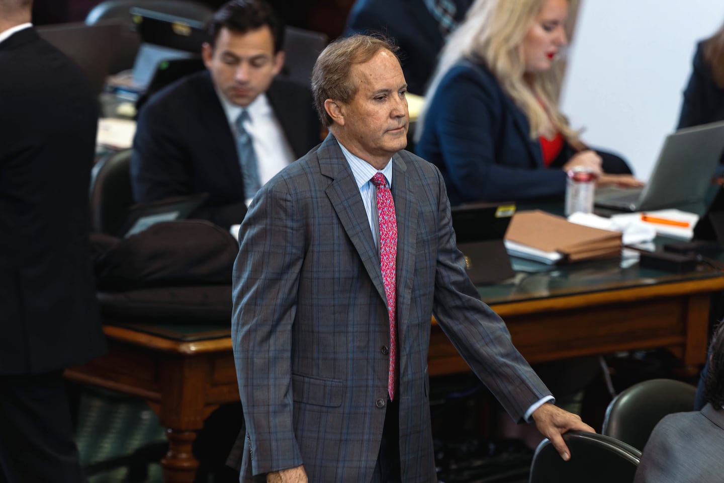 Years of scandals haven’t stopped Ken Paxton. Can James Talarico change that?