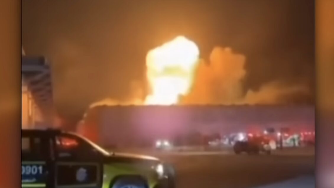 US strikes bridges and collapses a tower at a key port as its Iran campaign expands
