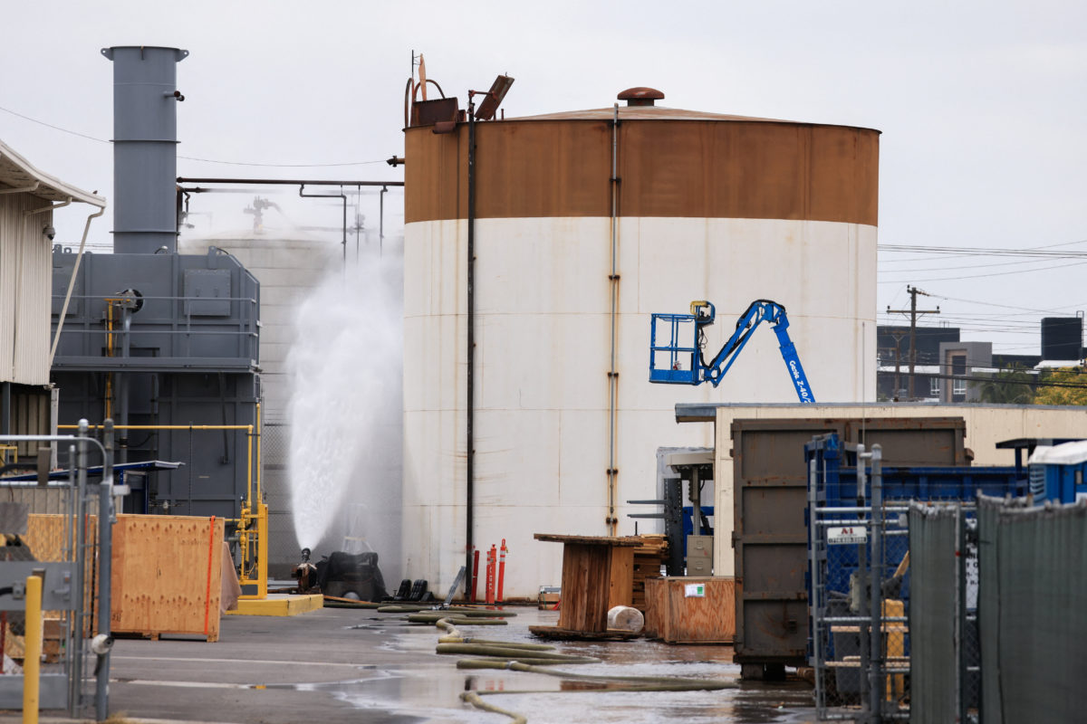 Hazmat crews rush to Huntington Beach after chemical reaction forces evacuations