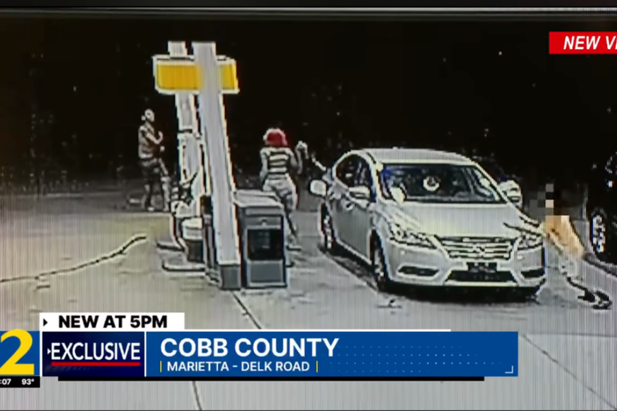 Jerahn Tucker, the suspect arrested for attempted kidnapping at a gas station