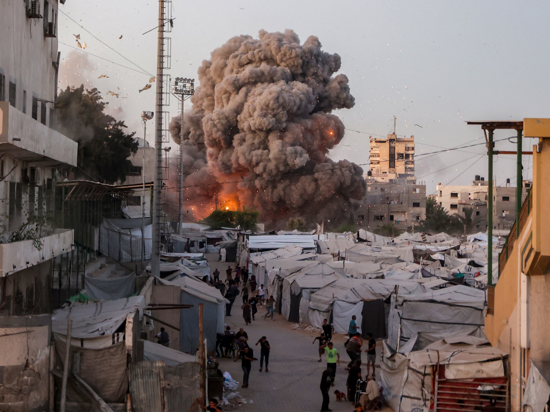 Trump announcing the Gaza disarmament agreement