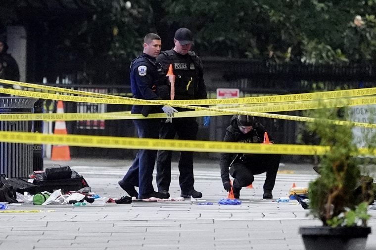 Bystander severely wounded outside White House says Secret Service failed him