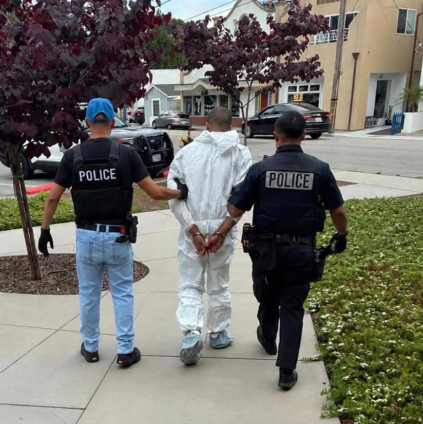 Capitola Police Department entrance, agency that arrested Leibelt on July 21.