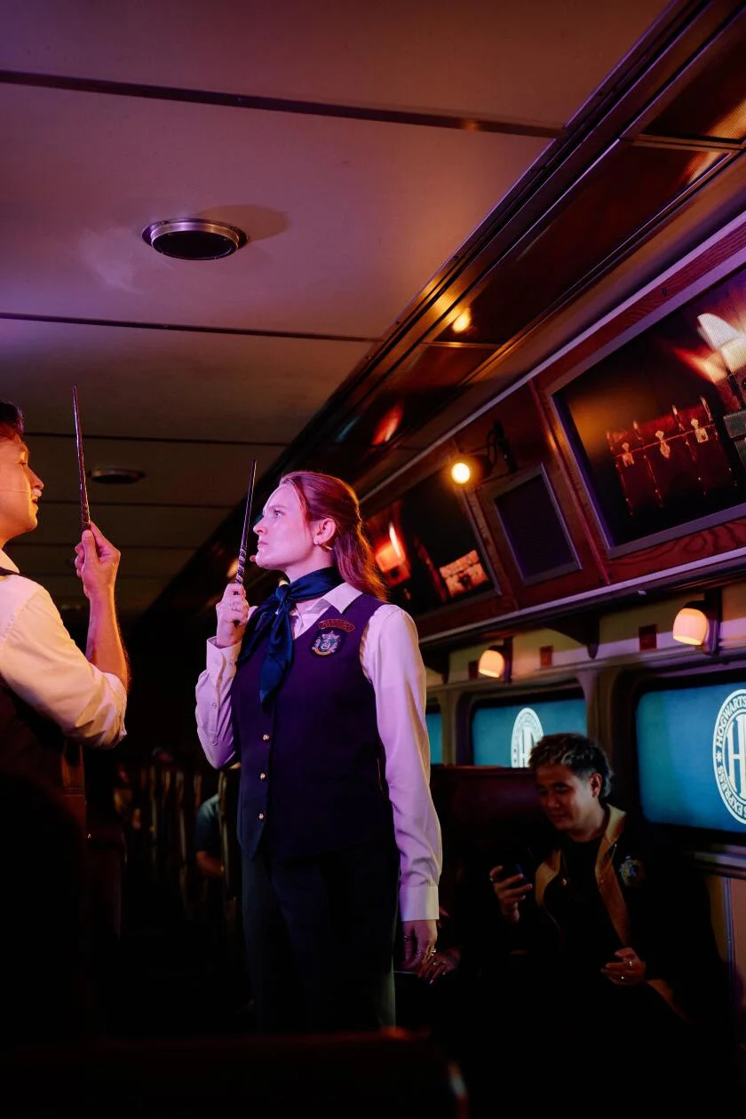 Ashley Williamson speaking about the boycott of the Hogwarts Express train experience.