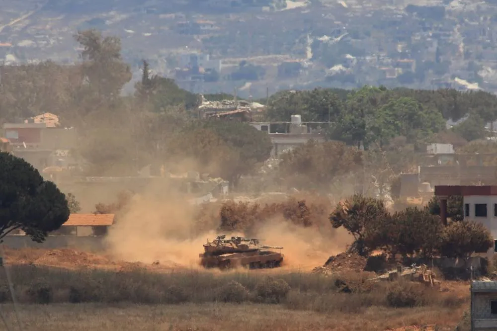 Ali al-Taher Ridge area in southern Lebanon security zone
