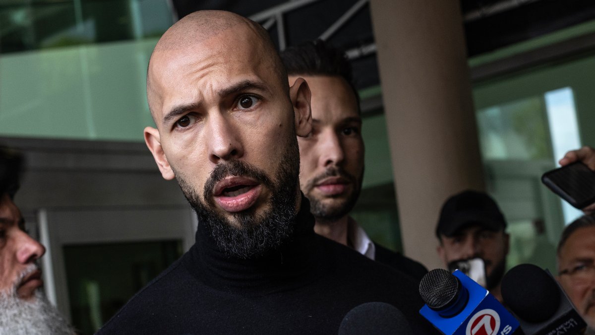 Social media influencers Andrew and Tristian Tate arrested in Miami, US Marshals Service tells AP