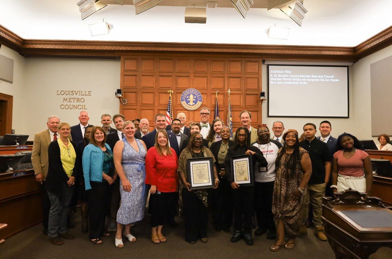 Councilwoman Crystal Bast, who honored Da'Jon Hayes-Burr during the May council meeting
