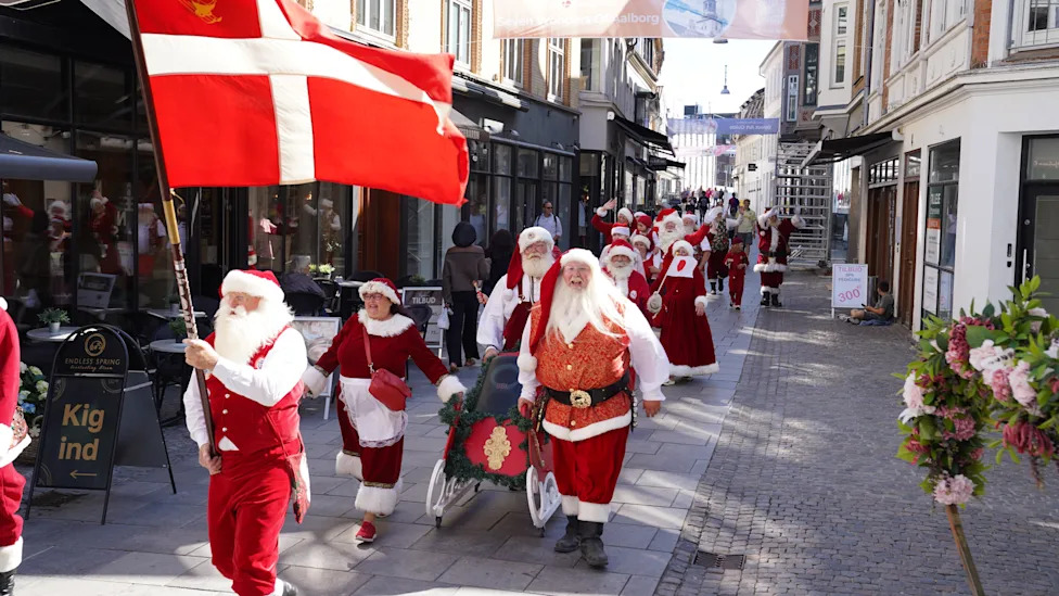 Ho, ho, hot: Santas gather for a summer celebration