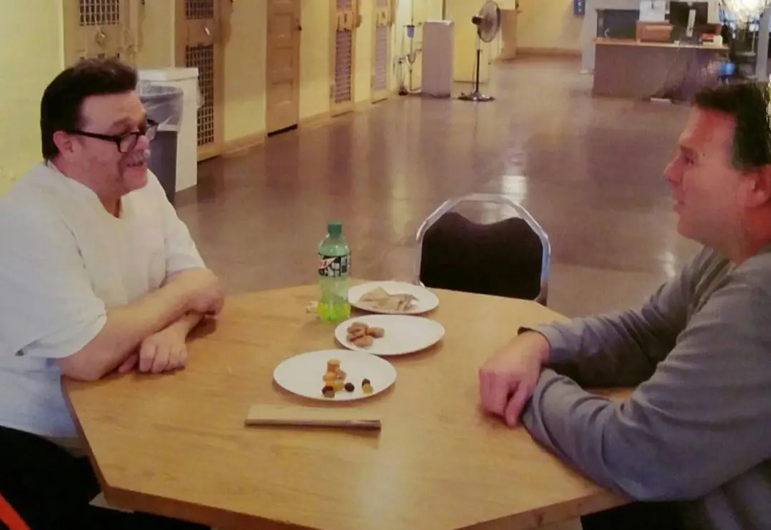 Bill Kimberlin's last meals with the inmates (Image: Bill Kimberlin)