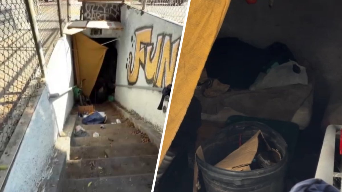 Subterranean homeless city discovered in tunnels under Los Angeles