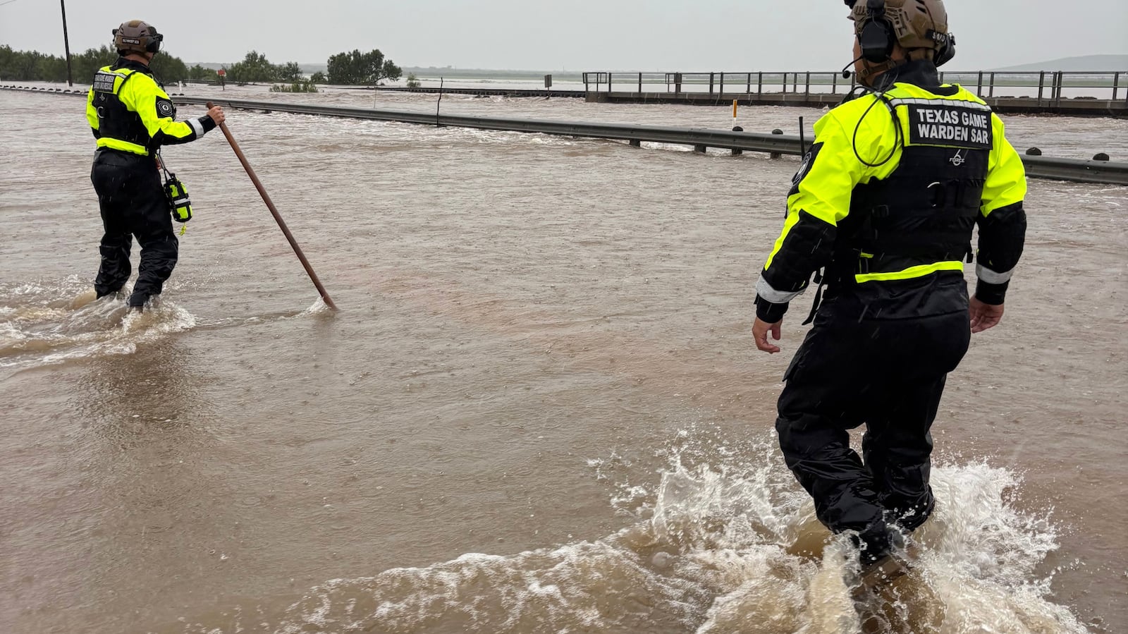 Texas is drenched by heavy rains as forecasters warn that more storms could bring dangerous floods