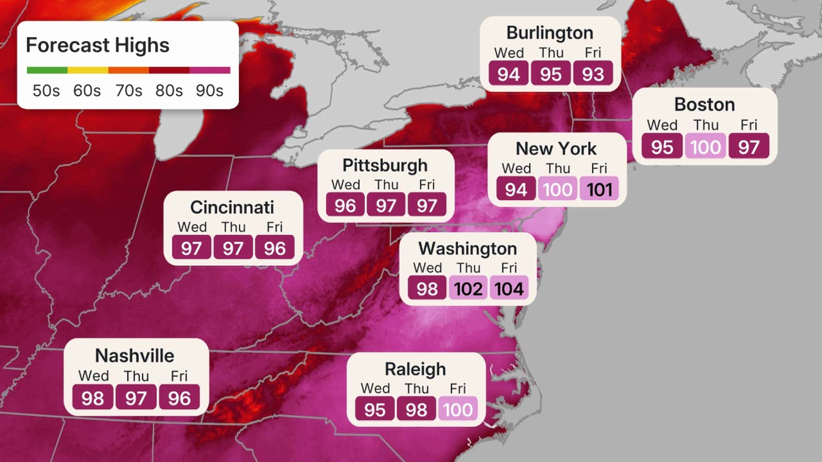 Forecasters cite ‘dangerous’ conditions as heat scorches Midwest while on its way to the East