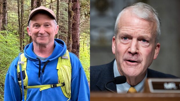 A retired teacher with the same name as a senator is testing Alaska voters