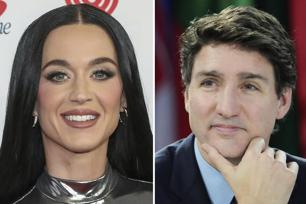 Katy Perry and Justin Trudeau on a European vacation