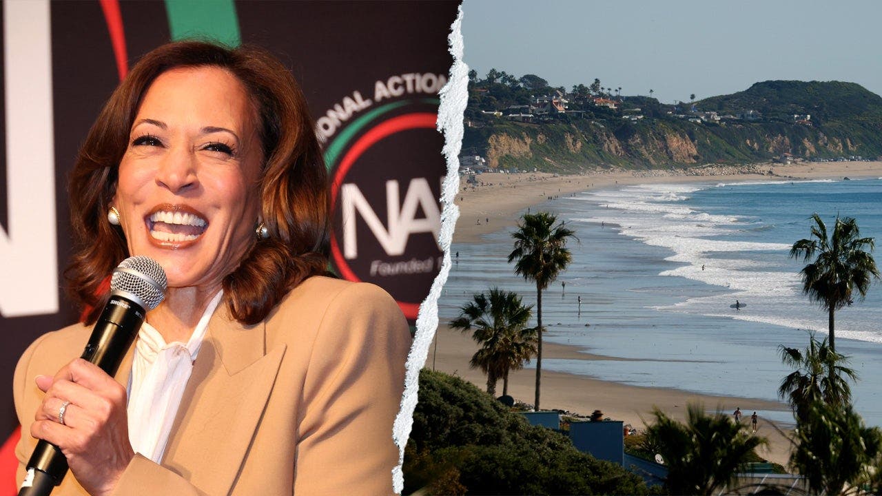 Kamala Harris, former Vice President and current homeowner in Point Dume