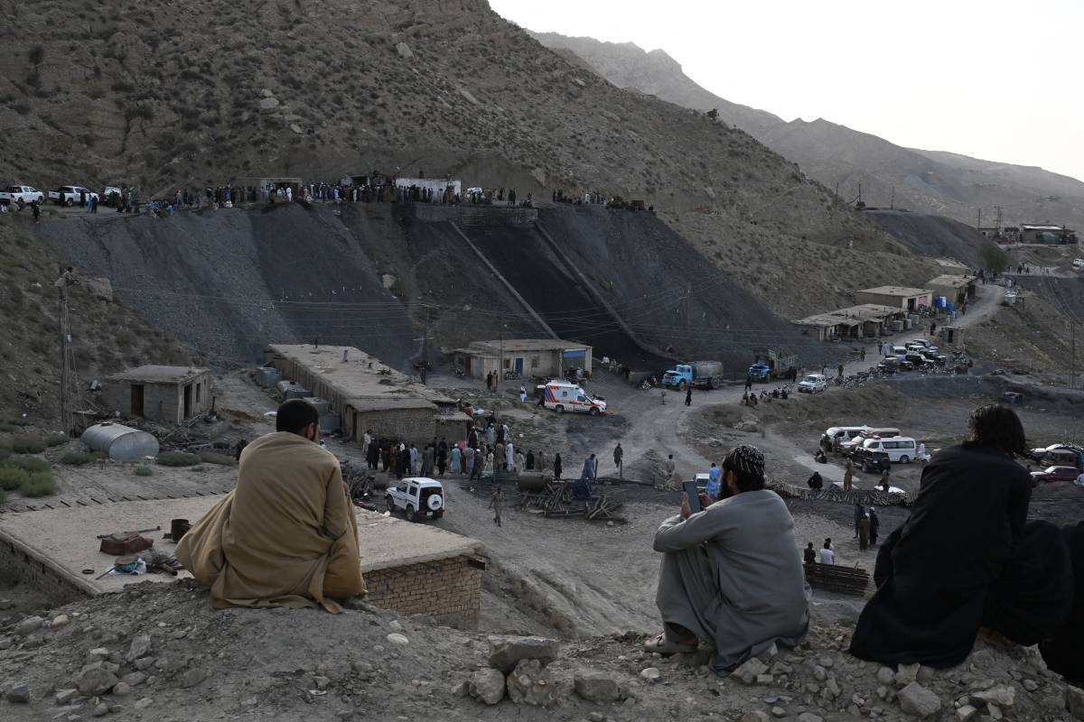 34 miners killed in a methane explosion at a coal mine in southwestern Pakistan