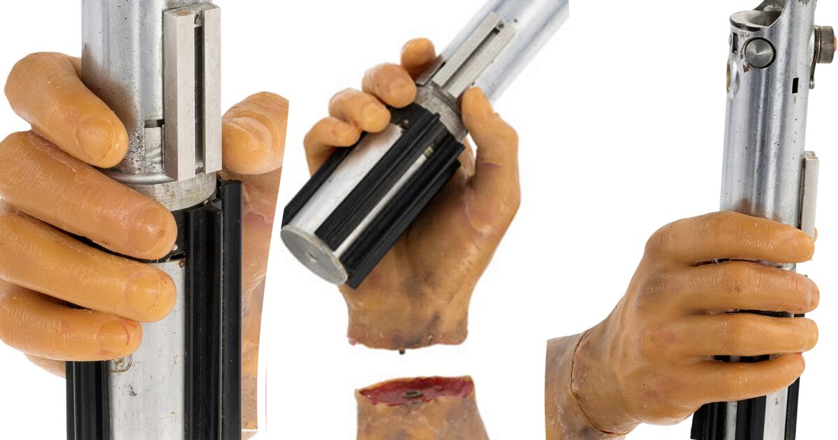 Luke Skywalker’s ‘Empire Strikes Back’ lightsaber with severed hand attached auctioned for $3.75M
