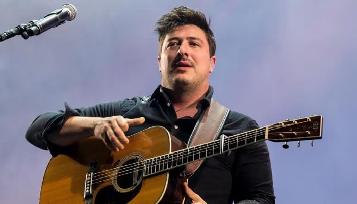 Carey Mulligan and Marcus Mumford at a public event together