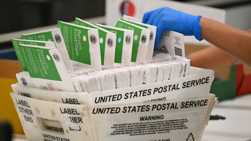 Trump administration urges Supreme Court to allow order targeting mail-in voting before midterms