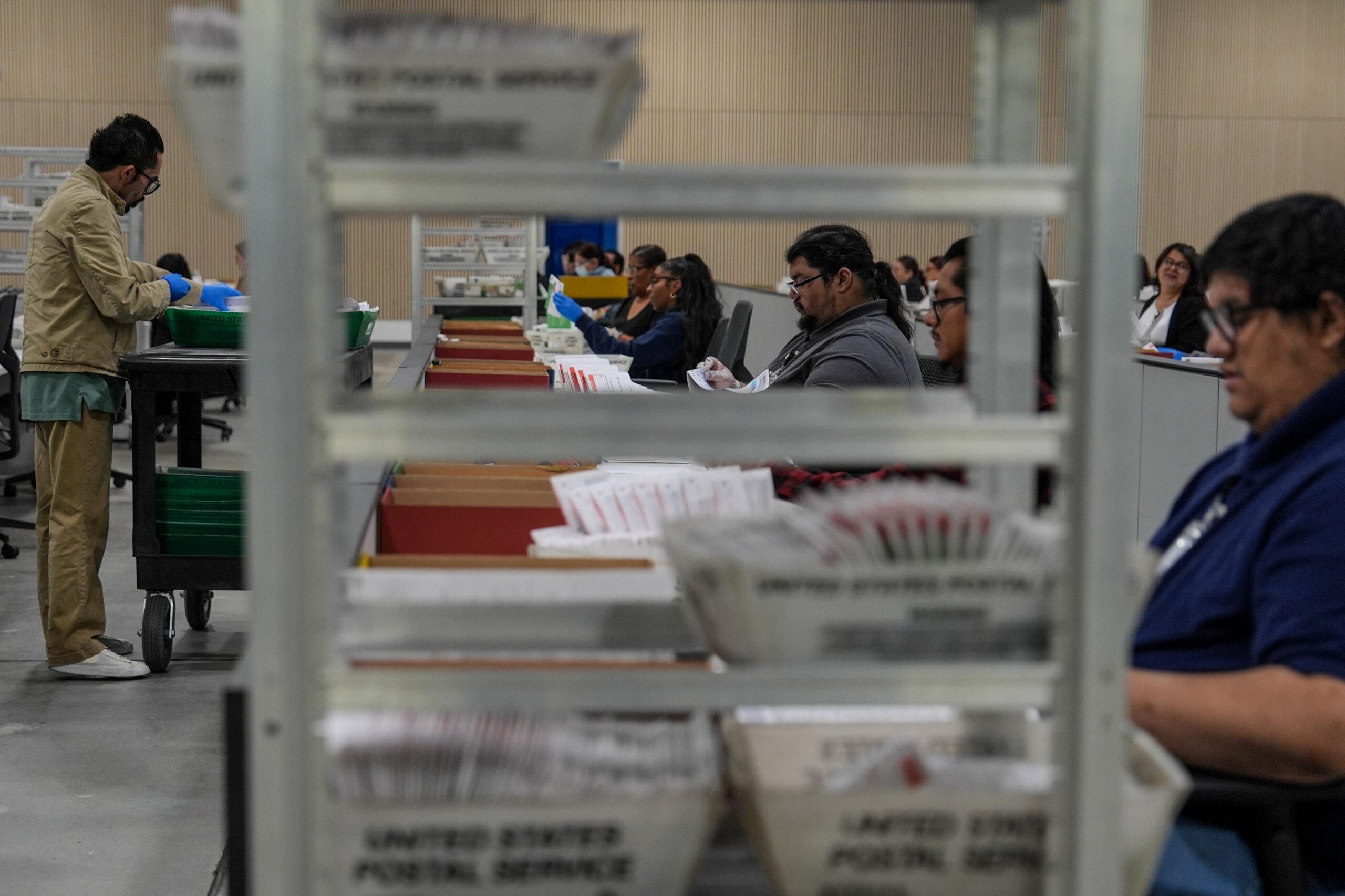 Democratic governors press US Postal Service to drop plan tied to Trump’s election order