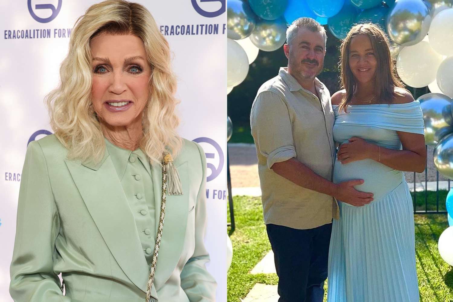 Donna Mills looking vibrant and engaged during a recent public appearance