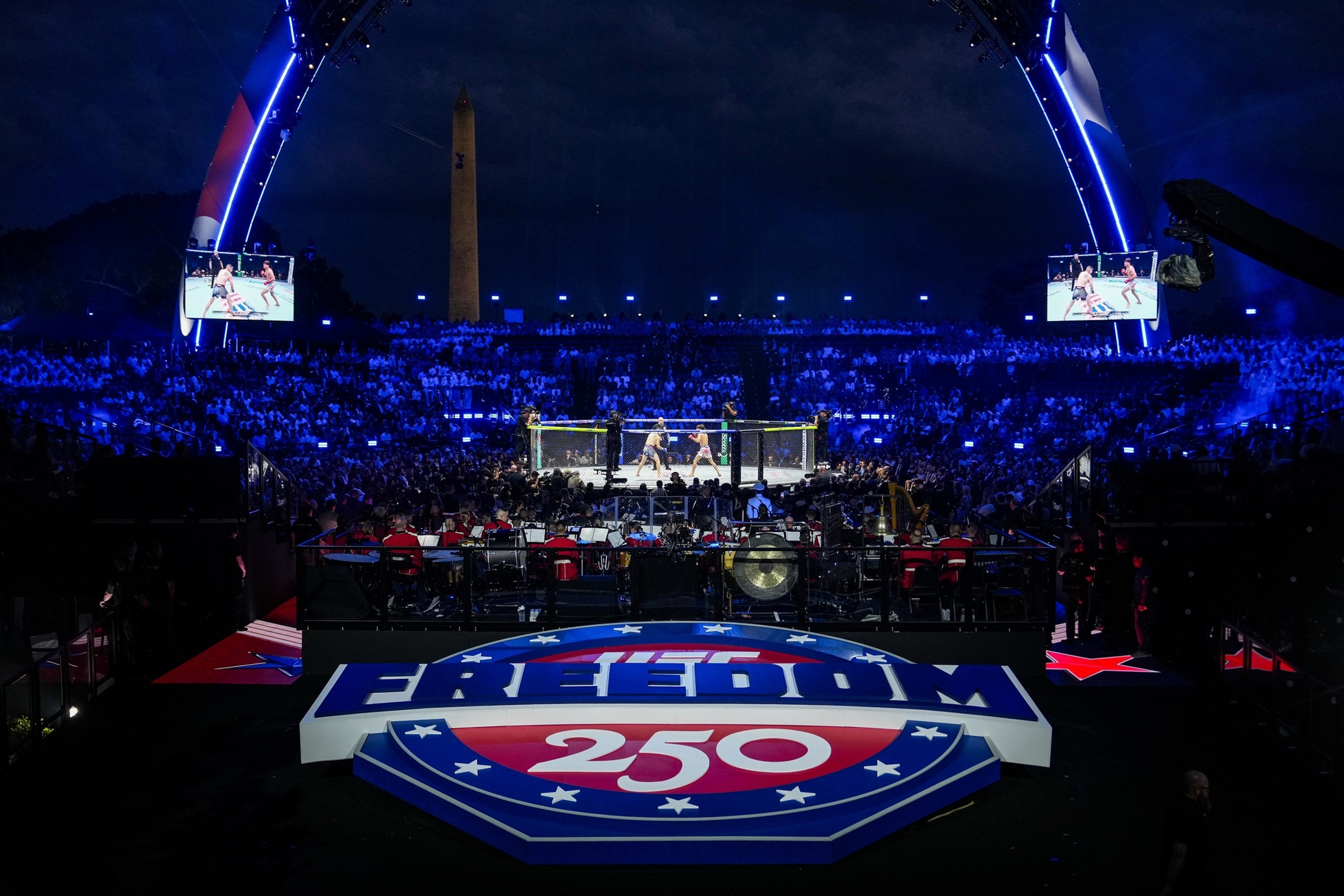 2 of 8 men charged in thwarted attack on UFC cage-fighting show at White House plead not guilty