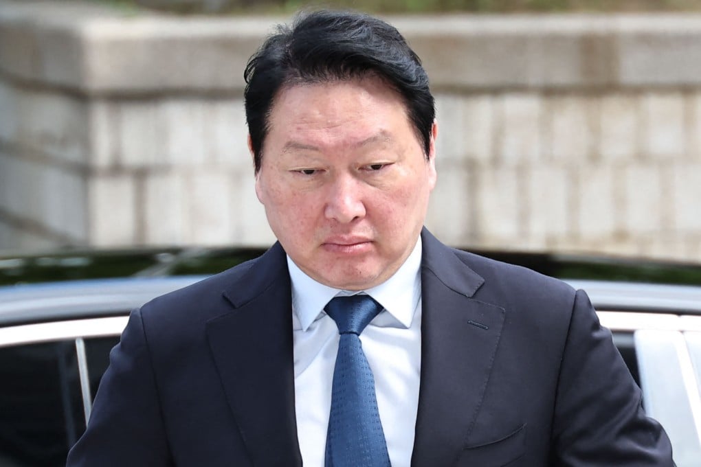 Chairman of South Korean tech giant SK ordered to pay $640 million in divorce case