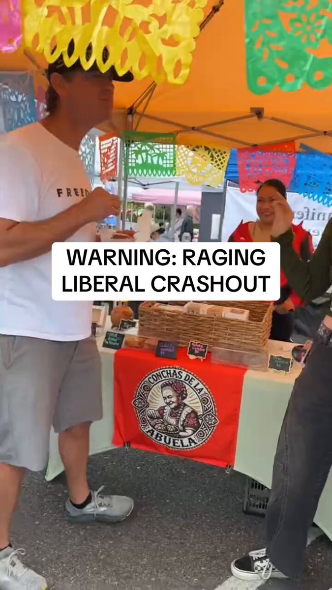 The Issaquah farmers market in Washington where the incident reportedly occurred