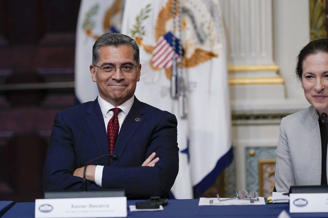 Video shows 200 migrant children at California container site during Xavier Becerra’s HHS tenure