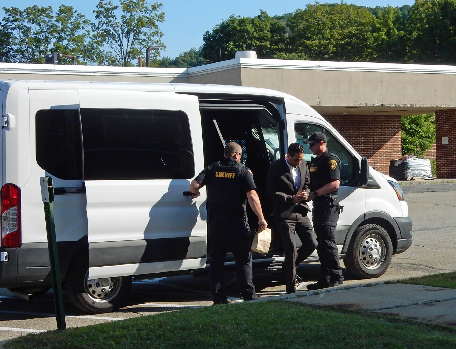 Luciano Frattolin, father of Melina, in custody at trial