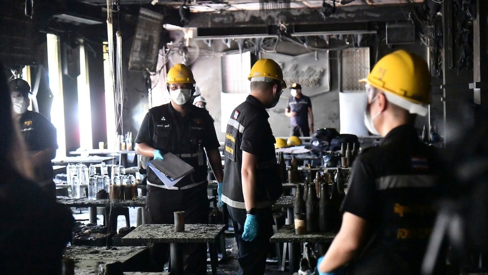 Fire breaks out at a pub in Bangkok, killing at least 27 people