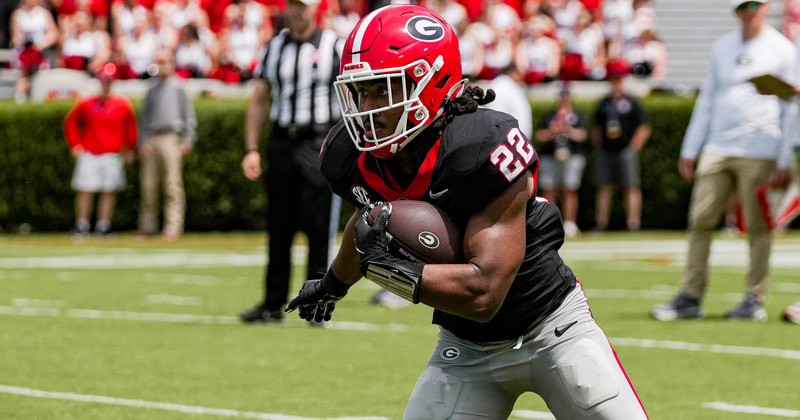 Georgia running back Dante Dowdell sidelined indefinitely after off-campus accident