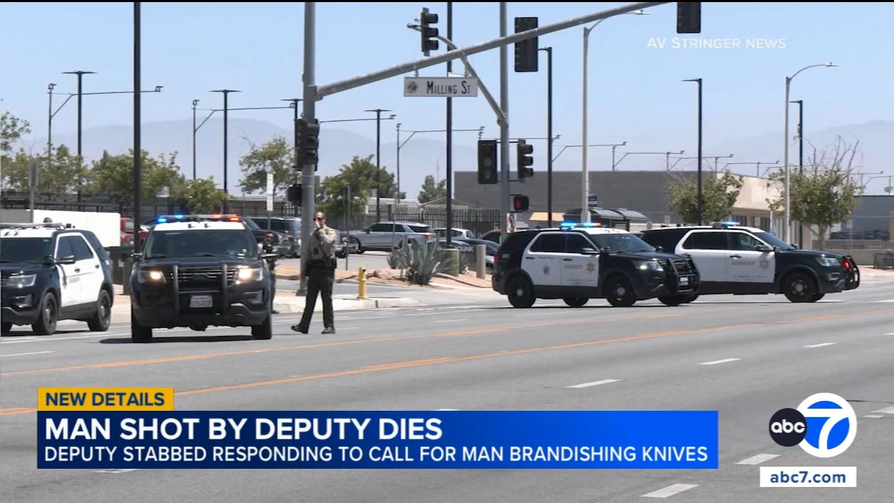 LA County Sheriff's deputy responding to call