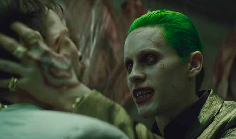 Will Smith reacting to Jared Leto's gifts during interviews about Suicide Squad