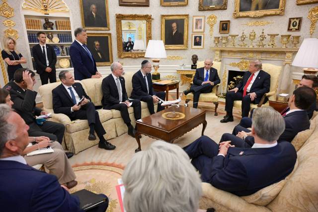 Trump and Netanyahu discussed ‘big three’ options to snuff out Iran in Oval Office meeting