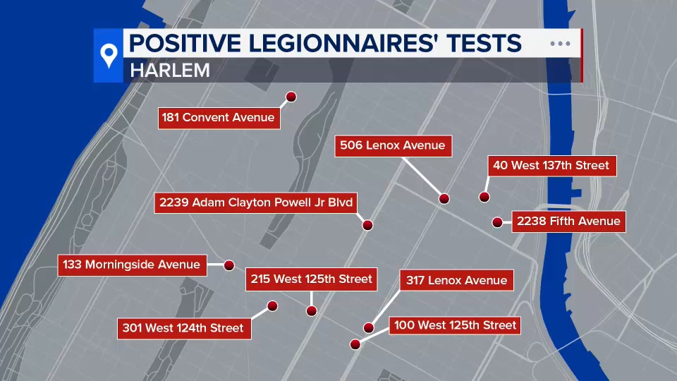 5th person dies in Legionnaires’ disease outbreak in New York City