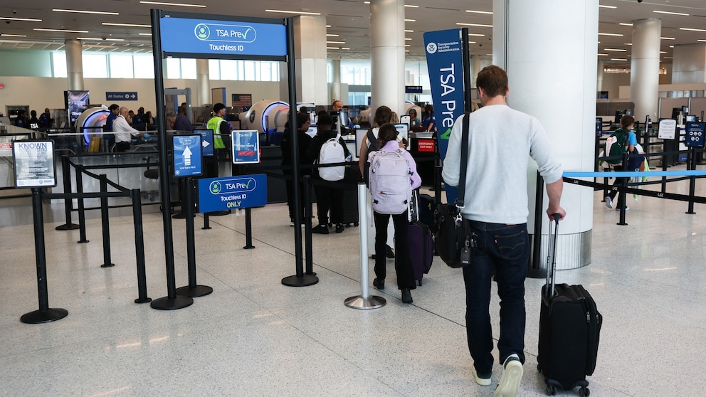 A Department of Homeland Security spokesperson during a statement on airport immigration enforcement.