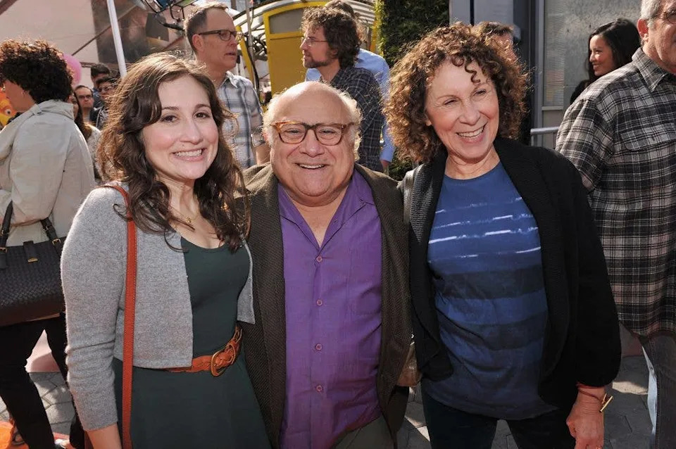 Rhea Perlman and Danny DeVito together at an event