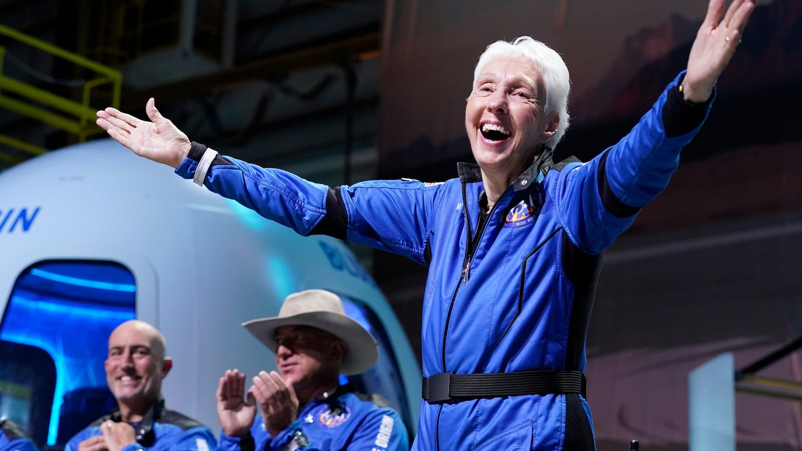Wally Funk, aviation pioneer who was the oldest woman to travel into space, dies at 87