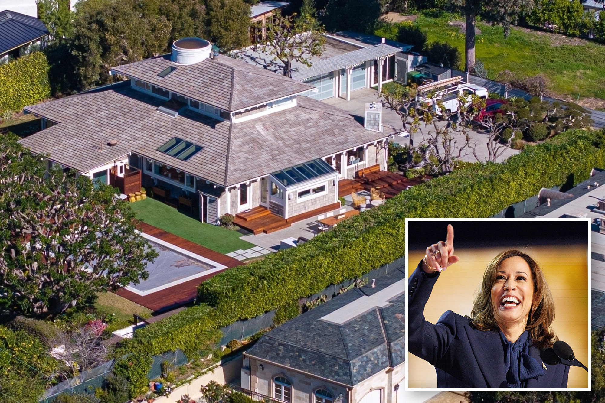 Kamala Harris’ new $8M mansion is in a neighborhood with virtually no black residents